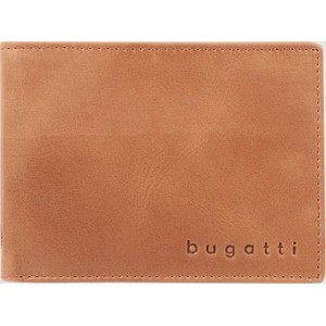 Brązowy portfel męski Bugatti