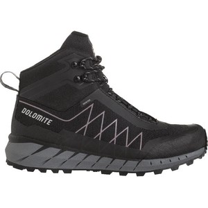 Czarne buty trekkingowe Dolomite sznurowane
