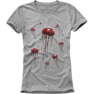 T-shirt Underworld z nadrukiem z okrągłym dekoltem z krótkim rękawem