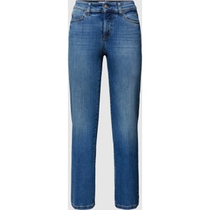 Niebieskie jeansy Cambio w street stylu z bawełny