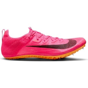 Różowe buty sportowe Nike sznurowane zoom