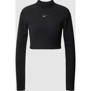Bluzka Nike z golfem z długim rękawem w stylu casual