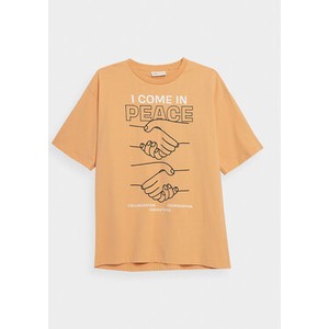 Pomarańczowy t-shirt Outhorn