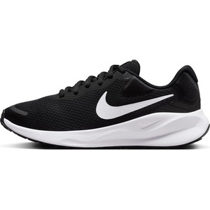 Czarne buty sportowe Nike revolution w sportowym stylu sznurowane