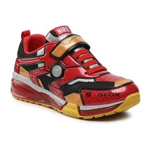 Czerwone buty sportowe dziecięce Geox