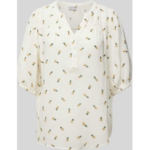 Bluzka Peek&Cloppenburg z dekoltem w kształcie litery v w stylu casual