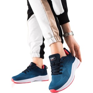 Buty sportowe DK z płaską podeszwą sznurowane w sportowym stylu