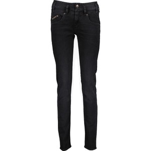 Czarne jeansy Herrlicher w street stylu