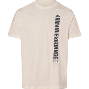 T-shirt Armani Exchange w młodzieżowym stylu z krótkim rękawem z nadrukiem