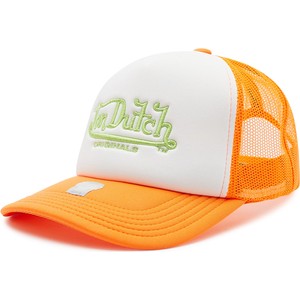 Pomarańczowa czapka Von Dutch