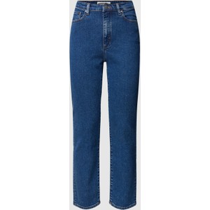 Granatowe jeansy ARMEDANGELS z bawełny w stylu casual
