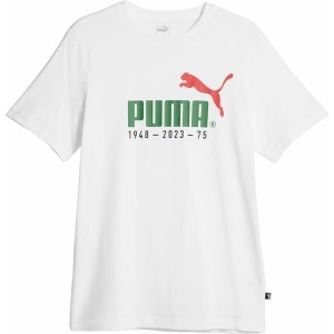 T-shirt Puma z bawełny z krótkim rękawem