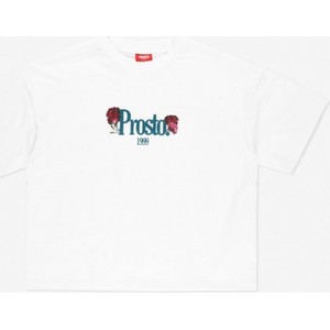 T-shirt Prosto. w młodzieżowym stylu z okrągłym dekoltem