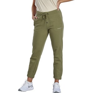 Zielone spodnie sportowe Erima z bawełny