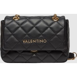 Czarna torebka Valentino by Mario Valentino w stylu glamour średnia