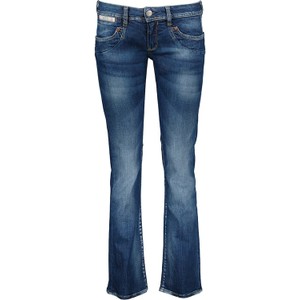 Niebieskie jeansy Herrlicher z bawełny w street stylu