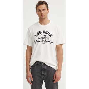 T-shirt Les Deux w młodzieżowym stylu z krótkim rękawem