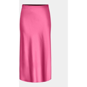 Różowa spódnica YAS w stylu casual midi