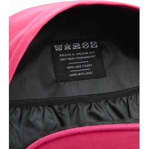 Różowy plecak Cropp z tkaniny
