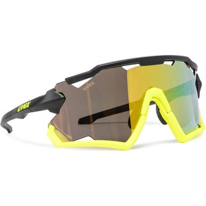 Okulary przeciwsłoneczne UVEX - Sportstyle 228 S5320672616 Black Yellow Mat