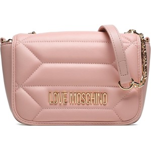 Różowa torebka Love Moschino na ramię
