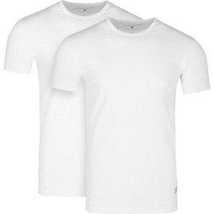 T-shirt Volcano z bawełny w stylu klasycznym z krótkim rękawem