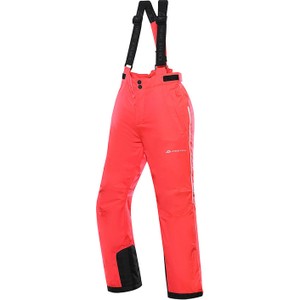 Czerwone spodnie dziecięce Alpine Pro