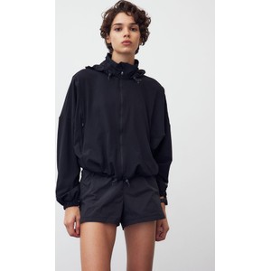 Czarna kurtka H & M w stylu casual krótka