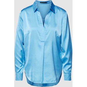 Niebieska bluzka Betty Barclay z dekoltem w kształcie litery v