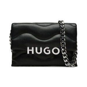 Czarna torebka Hugo Boss na ramię mała matowa