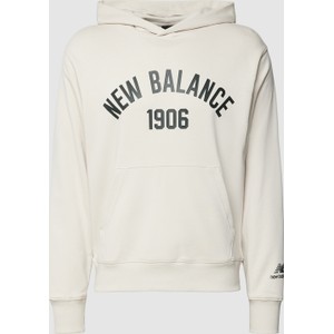 Bluza New Balance z bawełny z nadrukiem