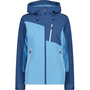 Niebieska kurtka CMP wiatrówki w sportowym stylu z tkaniny