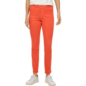 Pomarańczowe jeansy S.Oliver w stylu klasycznym