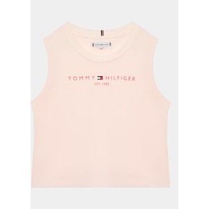 Różowa bluzka dziecięca Tommy Hilfiger dla dziewczynek