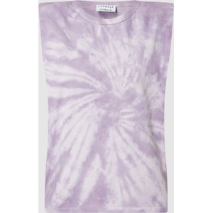 Fioletowy t-shirt Catwalk Junkie z bawełny