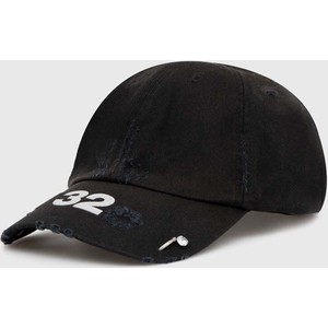Czarna czapka PRM z nadrukiem