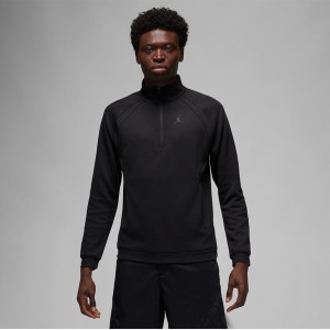 Czarna bluza Jordan w sportowym stylu z bawełny