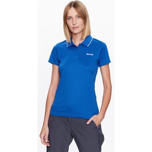 Niebieski t-shirt Regatta w stylu casual z krótkim rękawem