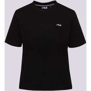 Czarny t-shirt Fila w sportowym stylu