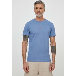 Niebieski t-shirt answear.com z krótkim rękawem w stylu casual