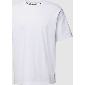 T-shirt The North Face z bawełny w stylu casual z krótkim rękawem