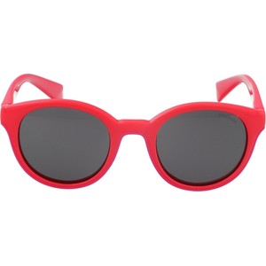 Czerwone okulary damskie Polaroid