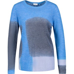 Niebieski sweter Gerry Weber w stylu casual z wełny