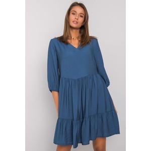 Niebieska sukienka 5.10.15 oversize