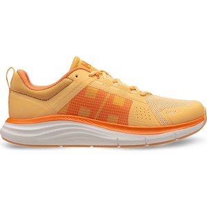Pomarańczowe buty sportowe Helly Hansen sznurowane w sportowym stylu z płaską podeszwą
