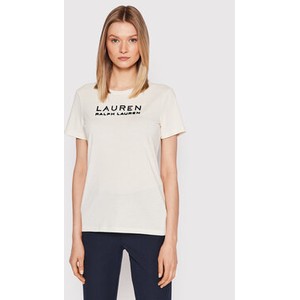 T-shirt Ralph Lauren z krótkim rękawem w młodzieżowym stylu z okrągłym dekoltem