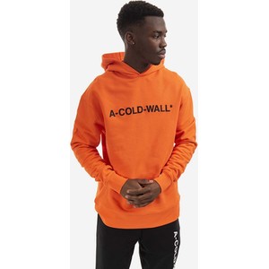 Pomarańczowa bluza A-cold-wall* z bawełny w młodzieżowym stylu