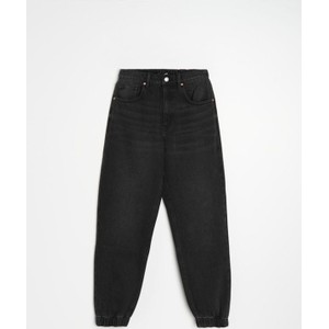 Czarne jeansy Sinsay w stylu casual z bawełny