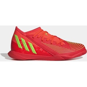 Czerwone buty sportowe dziecięce Adidas predator