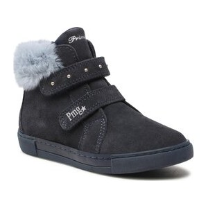 Granatowe buty dziecięce zimowe Primigi